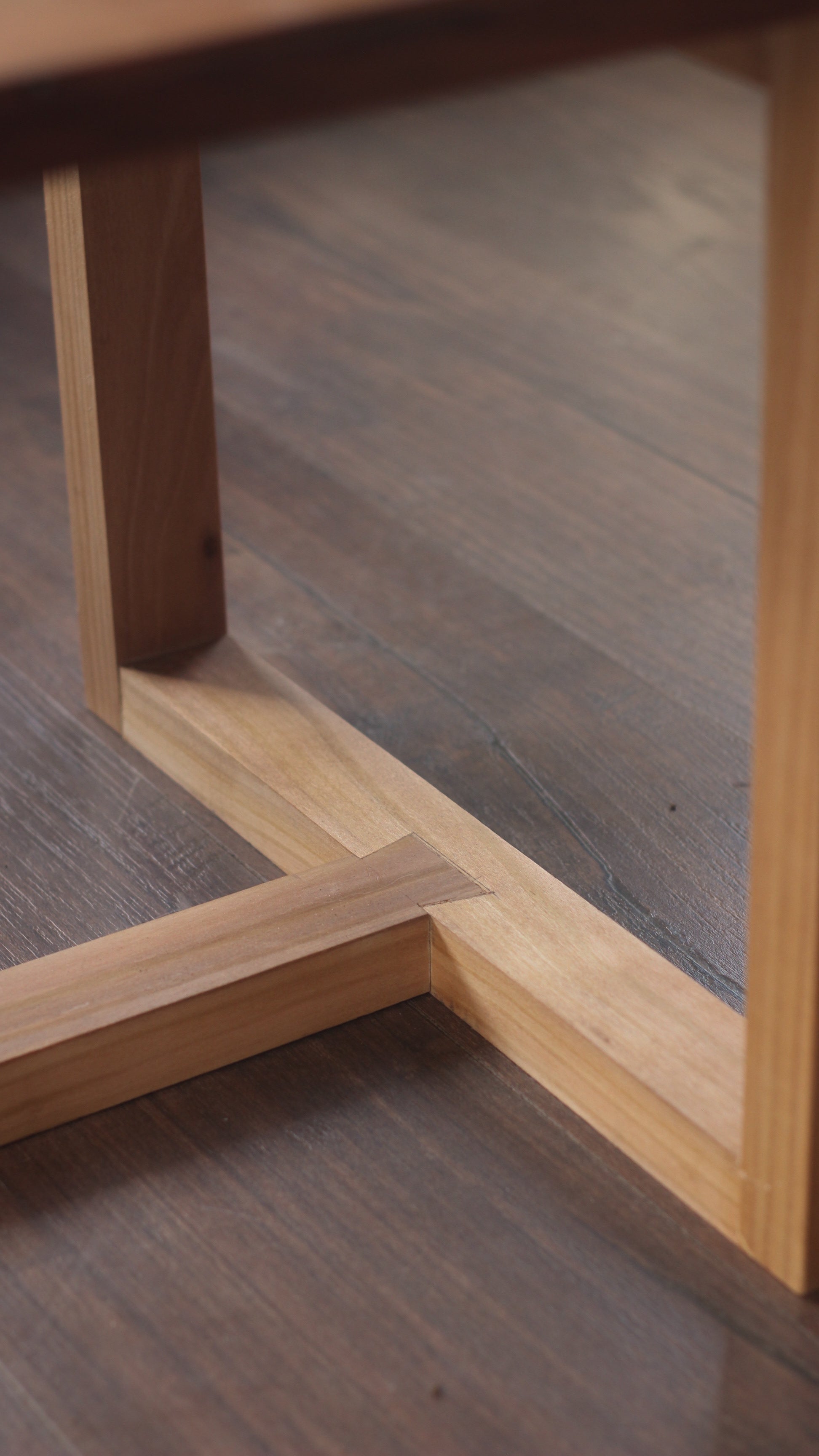 Mesa de centro. Madera reutilizada Roble Pellín.