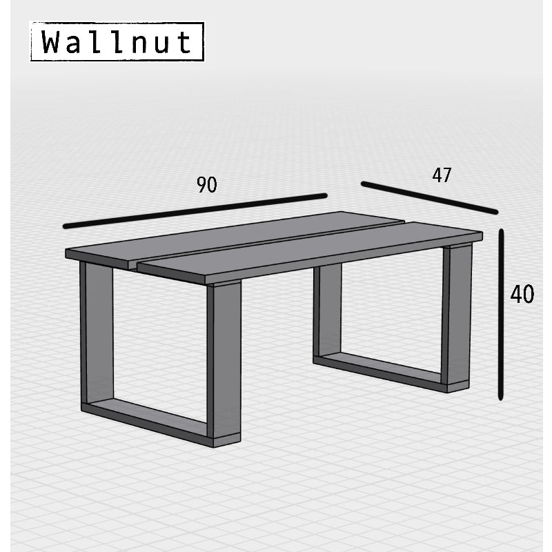 Mesa de Centro Madera - Fabricación Chilena - Minimalista - 4 posavasos de regalo!.